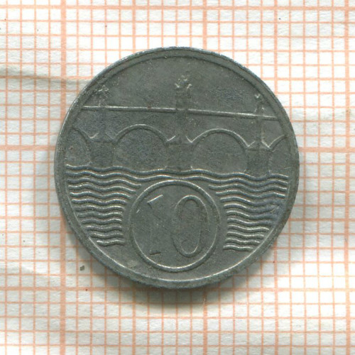10 геллеров. Богемия и Моравия 1941г