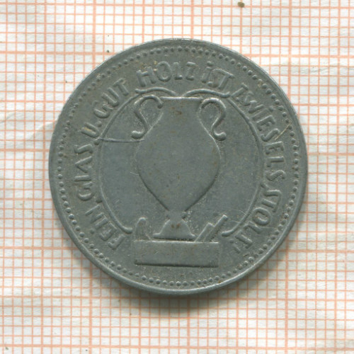 Нотгельд. 25 пфеннигов. Германия. Цвизель