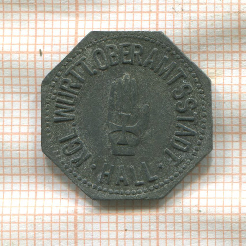 Нотгельд. 10 пфеннигов. Германия. Халл