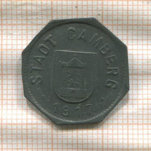 Нотгельд. 10 пфеннигов. Германия. Бад-Камберг