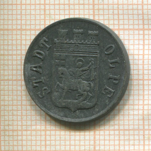 Нотгельд. 10 пфеннигов. Германия. Ольпе