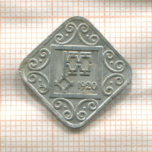 Нотгельд. 5 пфеннигов. Германия. Зост