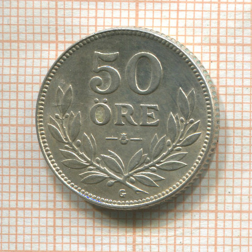 50 эре. Швеция 1935г