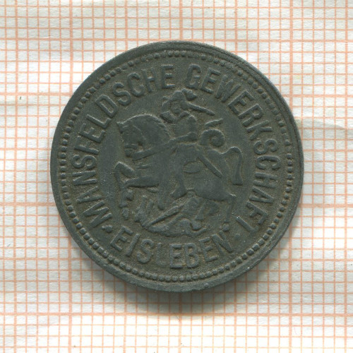 Нотгельд. 10 пфеннигов. Германия. Айслебен