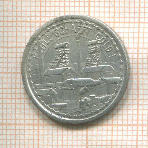 Нотгельд. 10 пфеннигов. Германия. Ваттеншайд