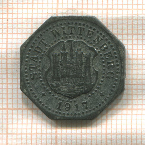 Нотгельд. 10 пфеннигов. Германия. Виттенберг