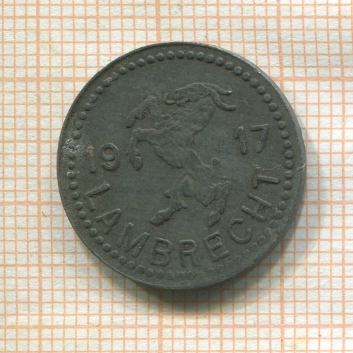 Нотгельд. 10 пфеннигов. Германия. Ламбрехт