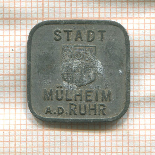 Нотгельд. 50 пфеннигов. Германия. Мюльхайм