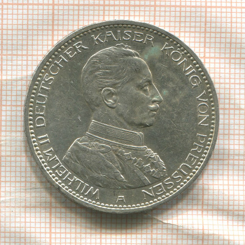 5 марок. Пруссия 1913г
