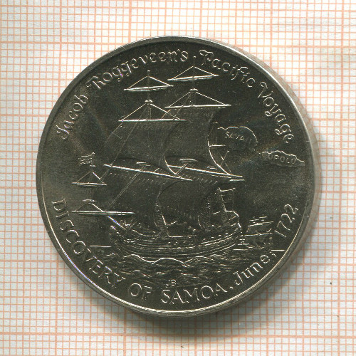 1 тала. Самоа 1972г