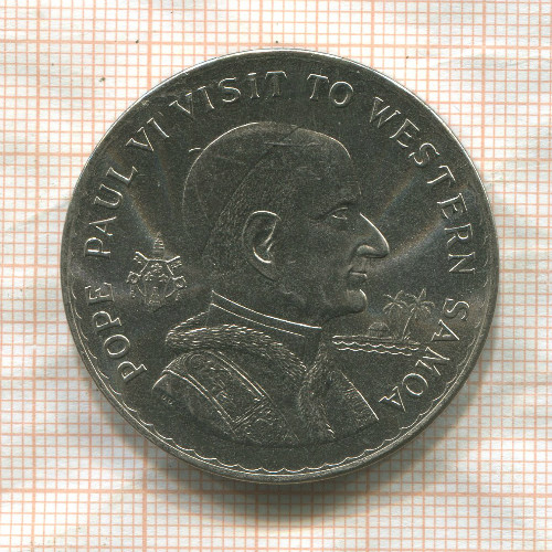 1 тала. Самоа 1970г