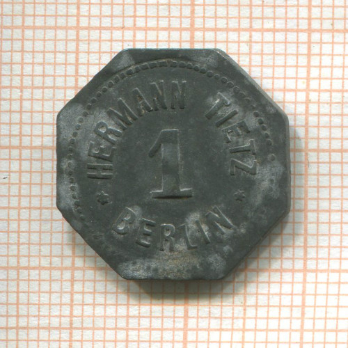 Платежный жетон. Берлин. Германия