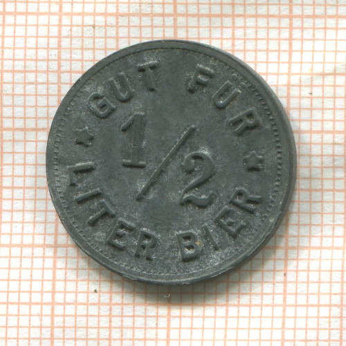 Пивной жетон. Германия