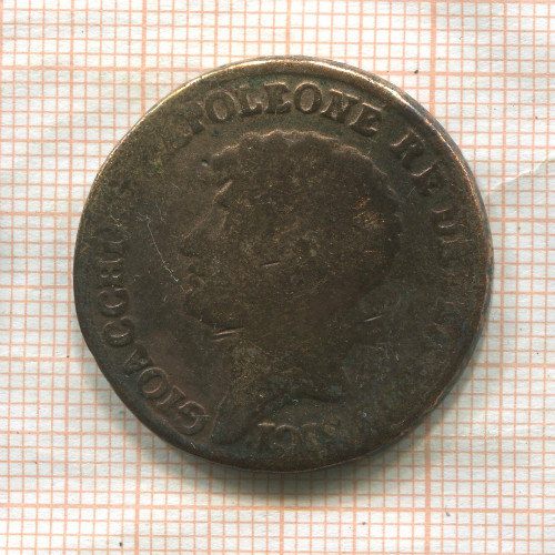 2 грана. Италия. Неаполь. Иоахим Мюрат 1810г