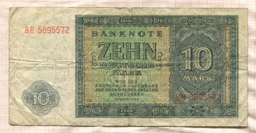 10 марок. Германия 1948г