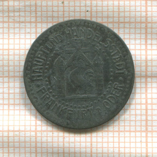 Нотгельд. 10 пфеннигов. Германия. Франкфурт-на-Одере
