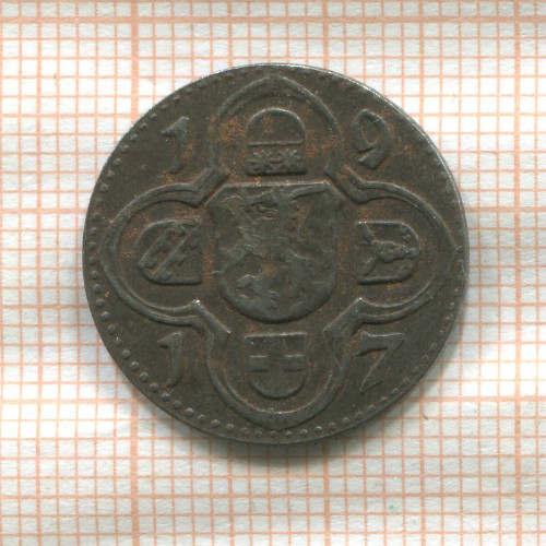 Нотгельд. 10 пфеннигов. Германия. Лаутербах