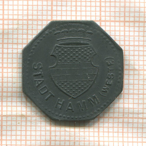 Нотгельд. 10 пфеннигов. Германия. Хамм