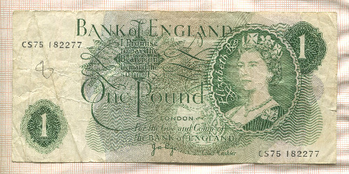 1 фунт. Великобритания