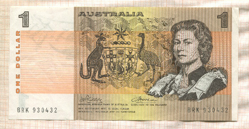1 доллар. Австралия