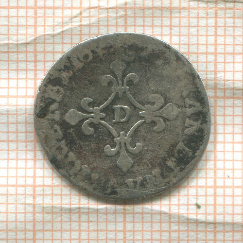 4 соля. Франция 1677 ?г