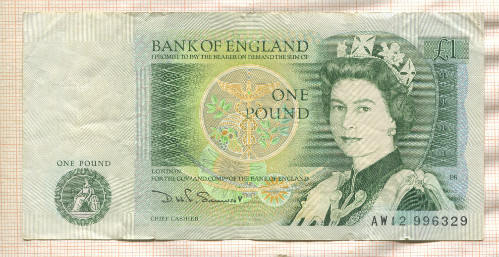 1 фунт. Великобритания