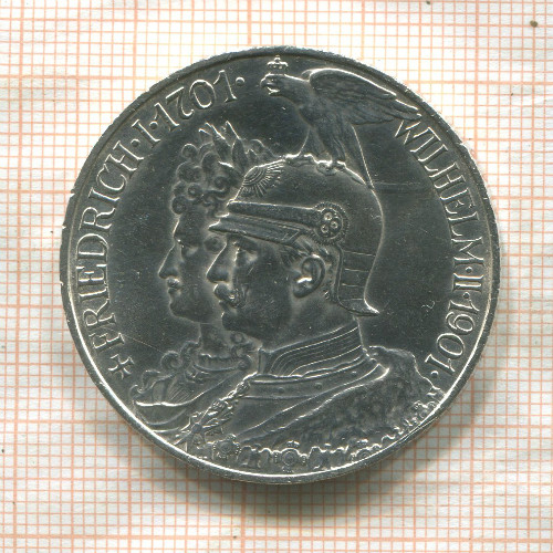 5 марок. Пруссия 1901г