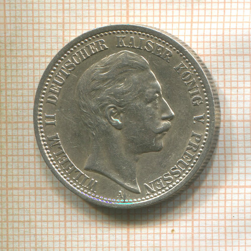 2 марки. Пруссия 1907г