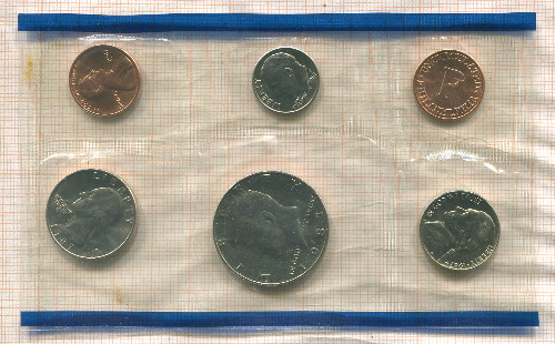 Набор монет США 1987г