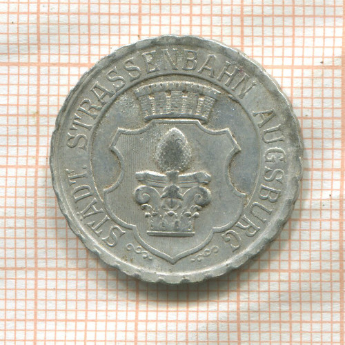 Нотгельд. 50 пфеннигов. Германия. Аугсбург