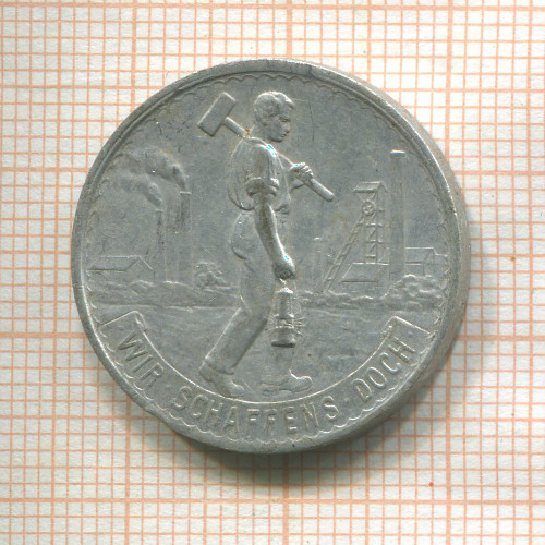 Нотгельд. 50 пфеннигов. Германия. Ваттеншайд