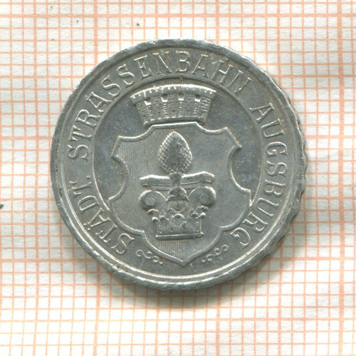 Нотгельд. 20 пфеннигов. Германия. Аугсбург