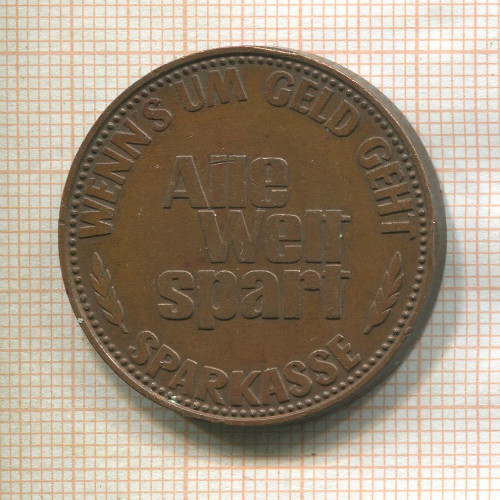 Медаль. 40 лет Всемирному Дню Сбережений 1964г