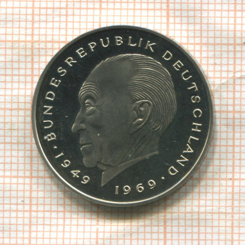 2 марки. Германия. ПРУФ 1979г