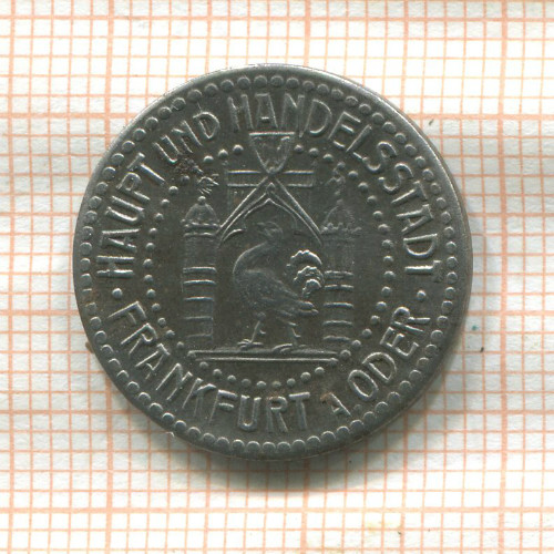 Нотгельд 10 пфеннигов. Германия. Франкфурт-на-Одере