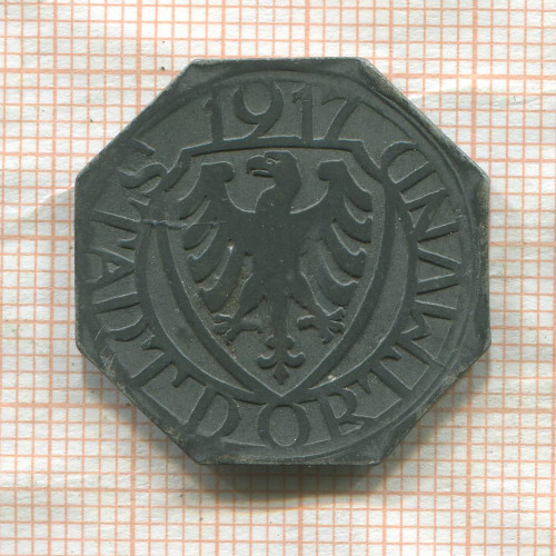 Нотгельд. 50 пфеннигов. Германия. Дортмунд