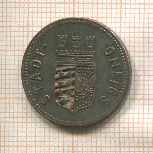 Нотгельд. 50 пфеннигов. Германия. Олигс