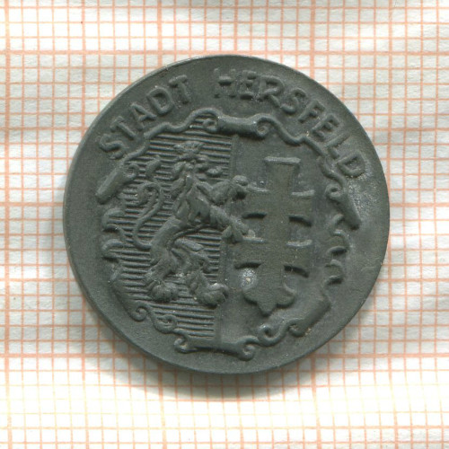 Нотгельд. 10 пфеннигов. Германия. Херсфельд