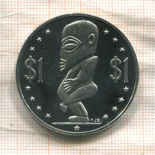 1 доллар. Острова Кука 1976г