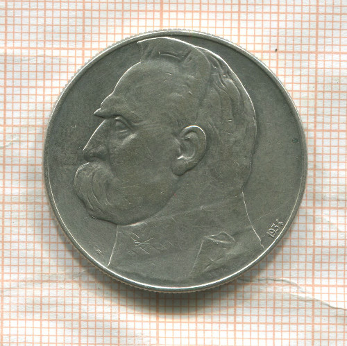 10 злотых. Польша 1934г