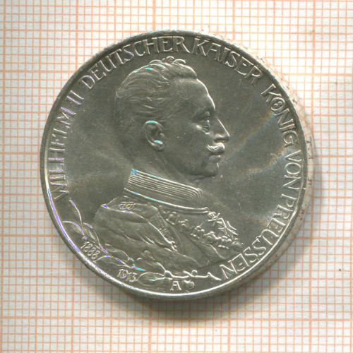 3 марки. Пруссия 1913г