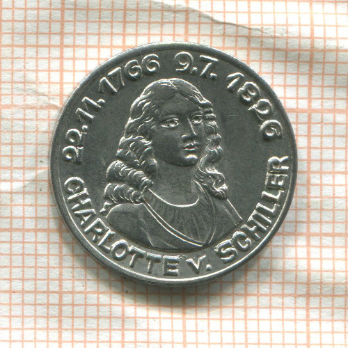 Нотгельд. 10 пфеннигов. Германия. Рудольштадт