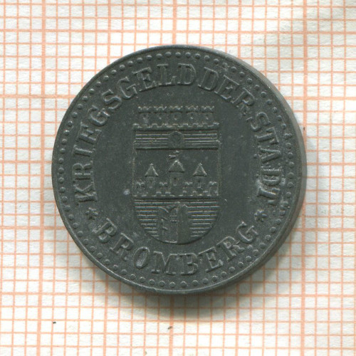 Нотгельд. 10 пфеннигов. Германия. Бромберг