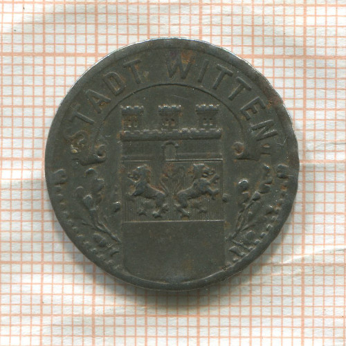 Нотгельд. 50 пфеннигов. Германия. Виттен