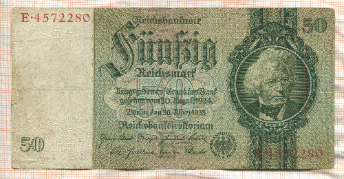 50 марок. Германия 1935г