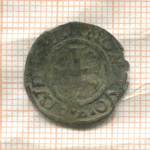 Шиллинг. Померания Штральзунд (деформация) 1538г