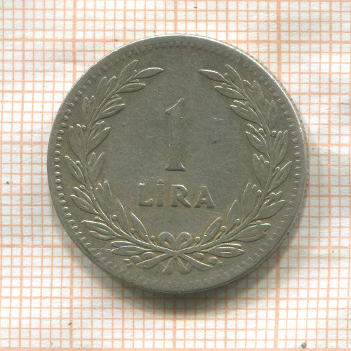 1 лира. Турция 1947г