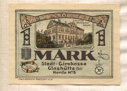 1 марка. Германия 1921г