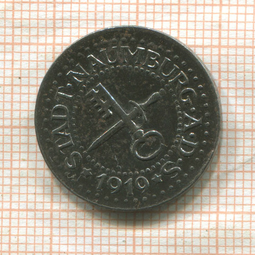 Нотгельд. 10 пфеннигов. Германия. Наумбург