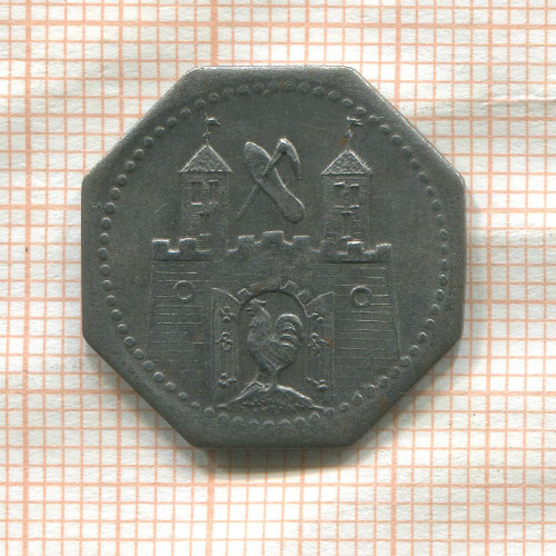 Нотгельд. 10 пфеннигов. Германия. Зуль